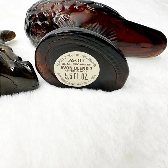 Vintage Avon 1970's Ten Point Buck and Quail Decanter Wild Country - Picture 3 of 4